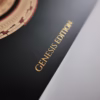 Gold Foil Cover Genesis Edition of Bitcoin Art Magazine
