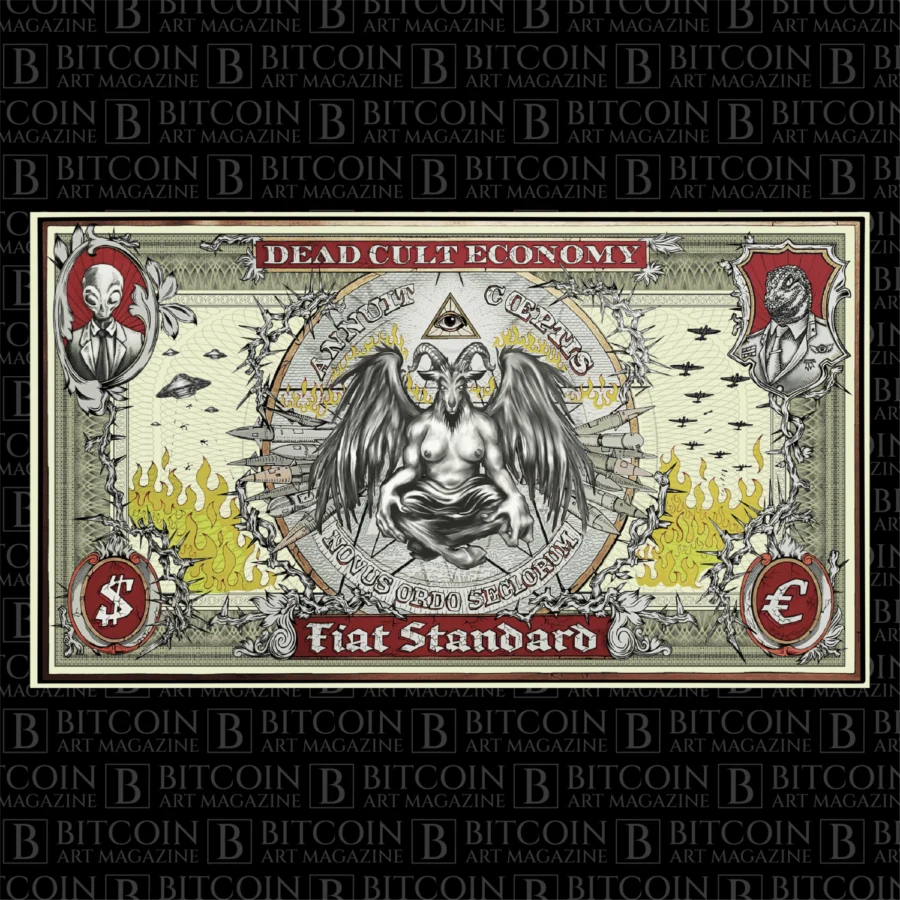 Bitcoin Art by Gus Grillasca