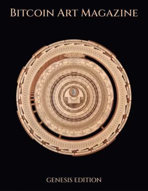 Genesis Edition of Bitcoin Art Magazine