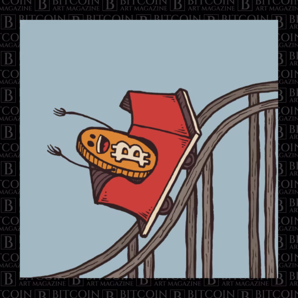 Bitcoin Coaster Guy by Marcus Connor