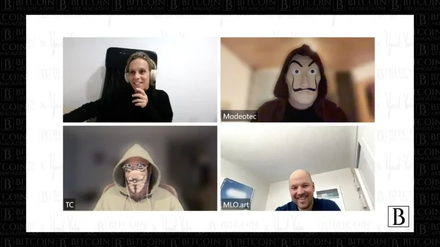 Bitcoin Art by Modeotec, Timechain Calendar & Martin Lukas Ostachowski